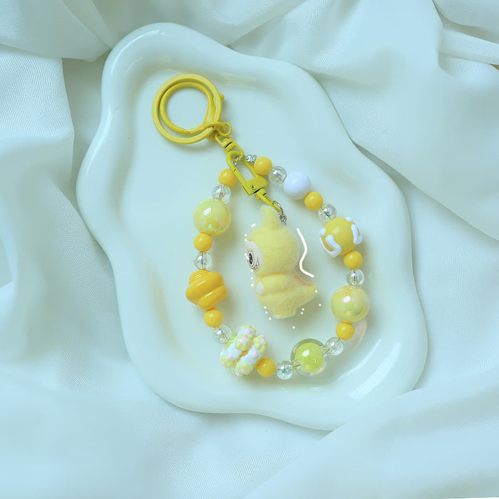 Wholesale Dinosaur Keychain Hanging Cute Silicone Cute Bag Pendant Accessories