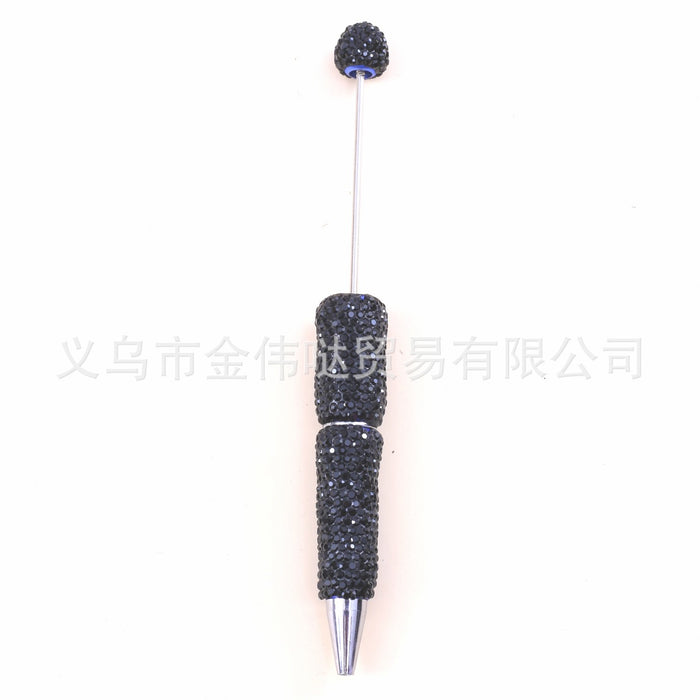 Wholesale Diamond Plastic Bead Pen JDC-PN-JinWD001