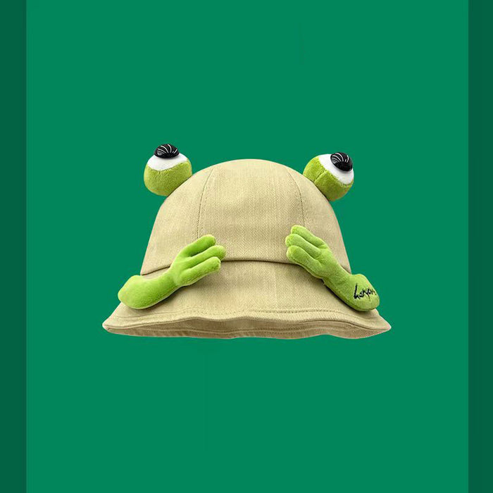 Wholesale Cute sunscreen basin hat, new cartoon fisherman hat