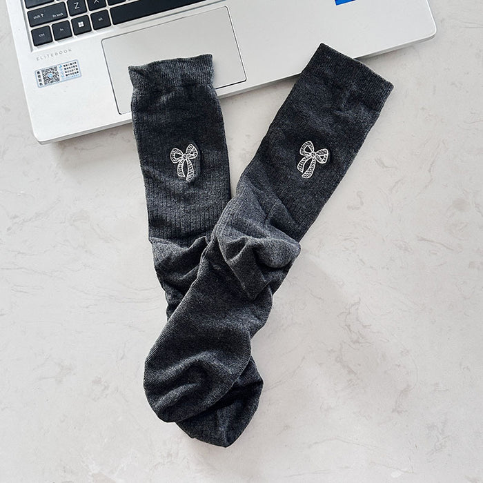 Wholesale Socks trend boneless mid tube women's socks long tube stacked socks