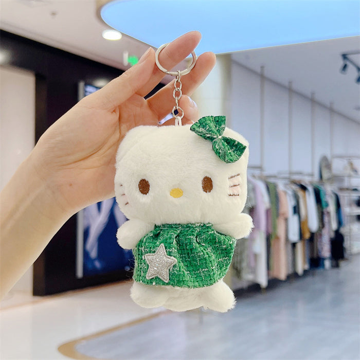 Wholesale  Plush Small Pendant Bag Keychain Bouquet Doll