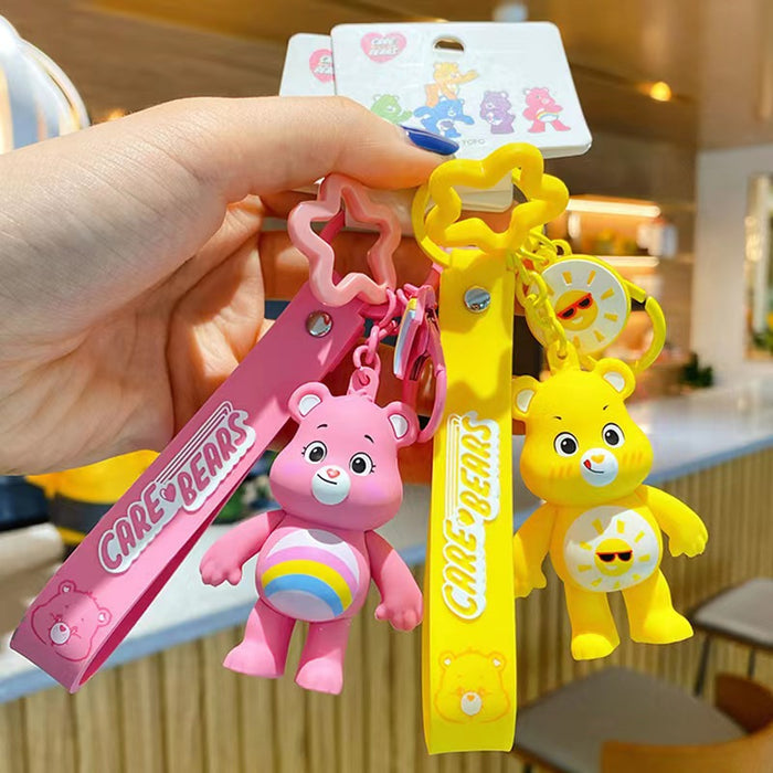 Wholesale PVC Cartoon Doll Bear Keychain JDC-KC-DaoTong001
