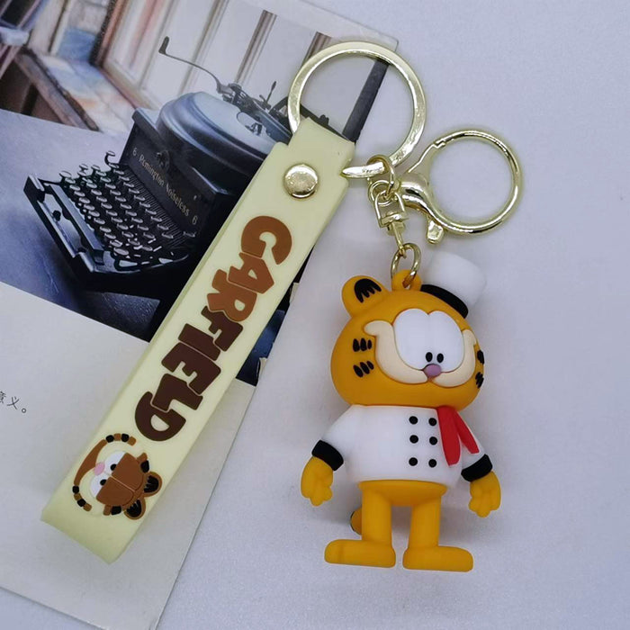 Wholesale cartoon drop glue doll  key chain pendant bag car key chain Accessories