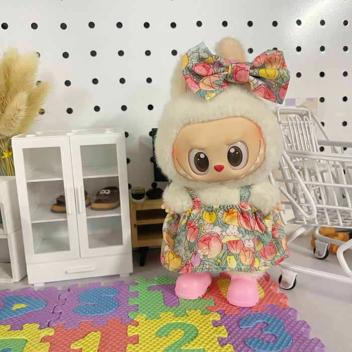 Wholesale  Wearable Baby Clothes Vinyl Doll Cute Suit Skirt Clothes