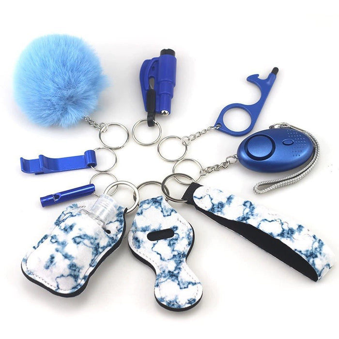 Wholesale Multifunctional Keychain 10-piece Set JDC-KC-TouMS019