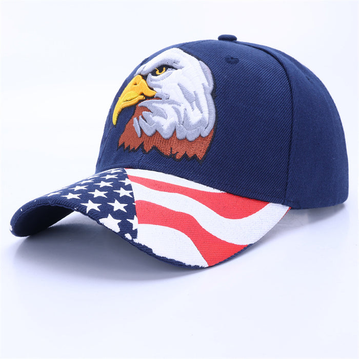Wholesale Stylish Men S Embroidered Eagle Baseball Cap Sun Hat For Spring Autumn Casual Wear