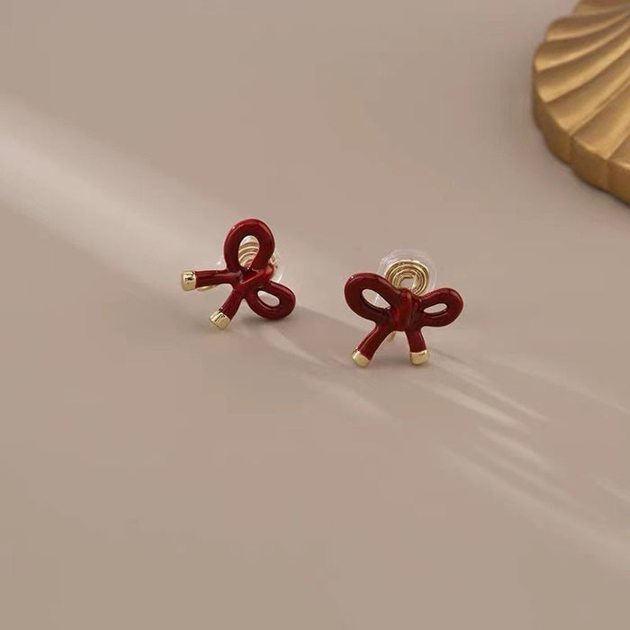 Wholesale Butterfly earrings, light luxury without ear holes and earrings