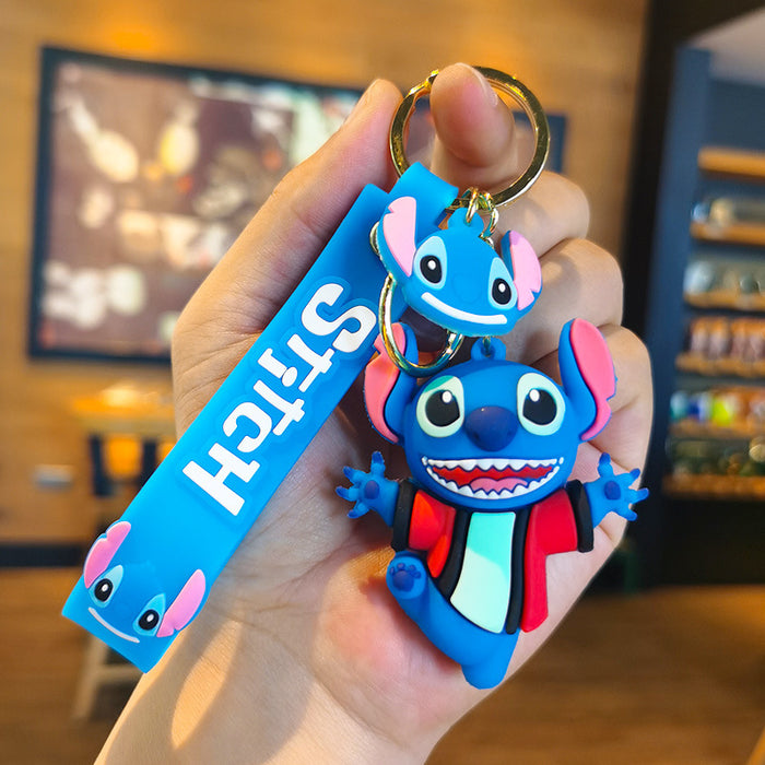 Wholesale Cartoon Doll Silicone Keychain JDC-KC-Tingm131