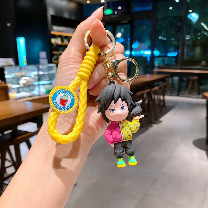 Wholesale Cartoon Doll Bag Pendant Car Key Chain Doll Machine Small Gift