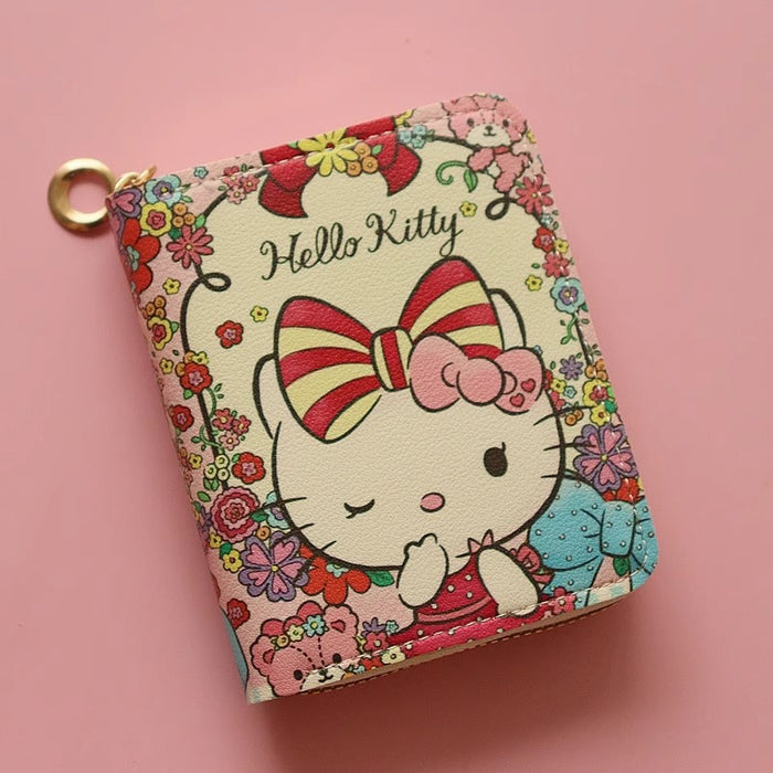 Wholesale Cartoon Girls'  Bank Card Coin Purse Wallet
