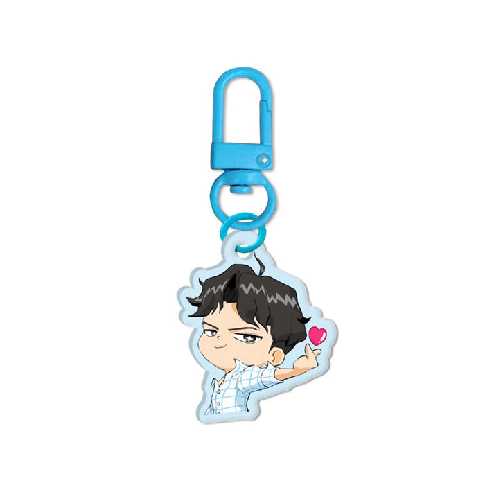 Wholesale KPOP Acrylic keychain cartoon anime peripheral pendant keychain mobile pendant