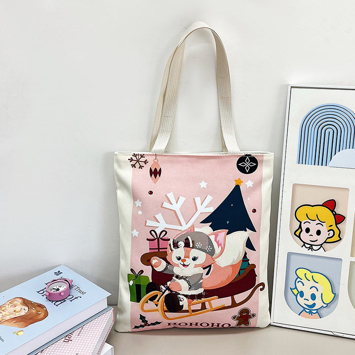 Wholesale  Anime Canvas Bag  Large Capacity Shoulder Bag
