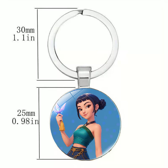 Wholesale K-pop anime merchandise Time Gem Keychain