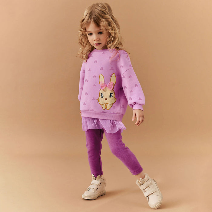 Wholesale Mesh Children's Clothing Cute Long Sleeve Suit JDC-CTS-BST023