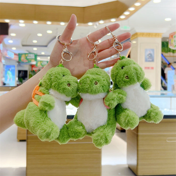 Wholesale Cute  fruit backpack truant dinosaur plush doll
