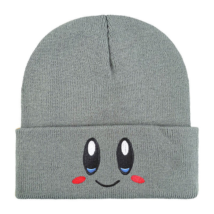 Wholesale Big Eyes Smiley Cartoon Cute Acrylic Wool Knitted Hat JDC-FH-Shengn003