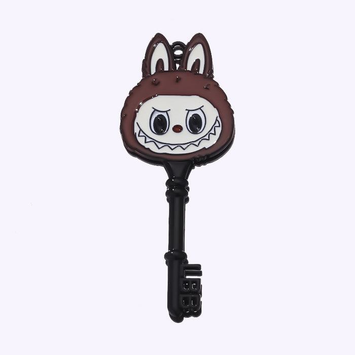 Wholesale Alloy Cloth Big Head Keychain Accessories DIY Mobile Phone Chain Bag