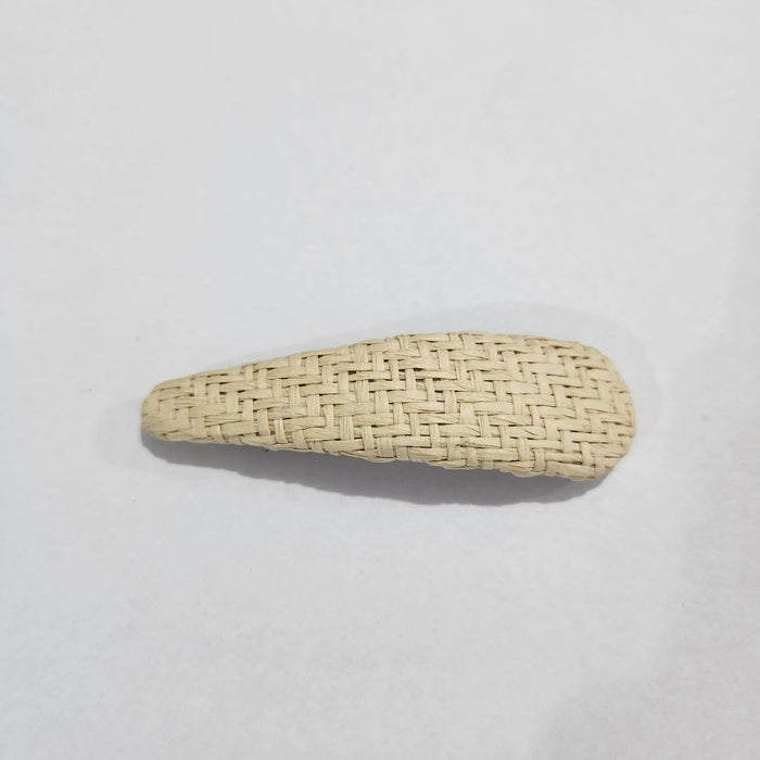 Wholesale Weaving rattan geometric hair clips, fashionable bangs, side clips, hair accessories