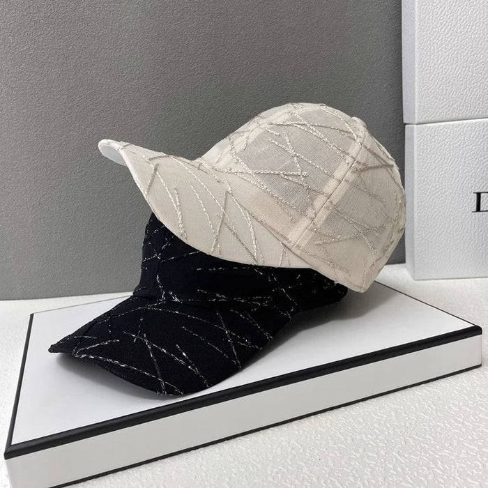 Wholesale Hat letter breathable mesh baseball cap, outdoor sun shading and sun protection versatile duckbill cap