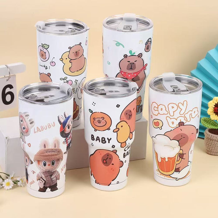 Wholesale 30oz tumbler ice bully cup car cup stainless steel insulated cup with straw