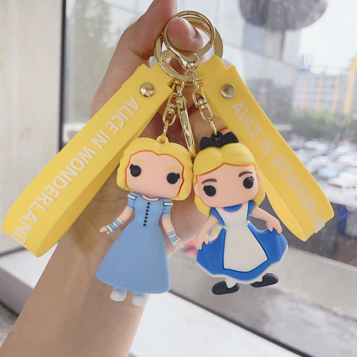 Wholesale Cute Cartoon PVC Doll Keychains (F) JDC-KC-JuShu019