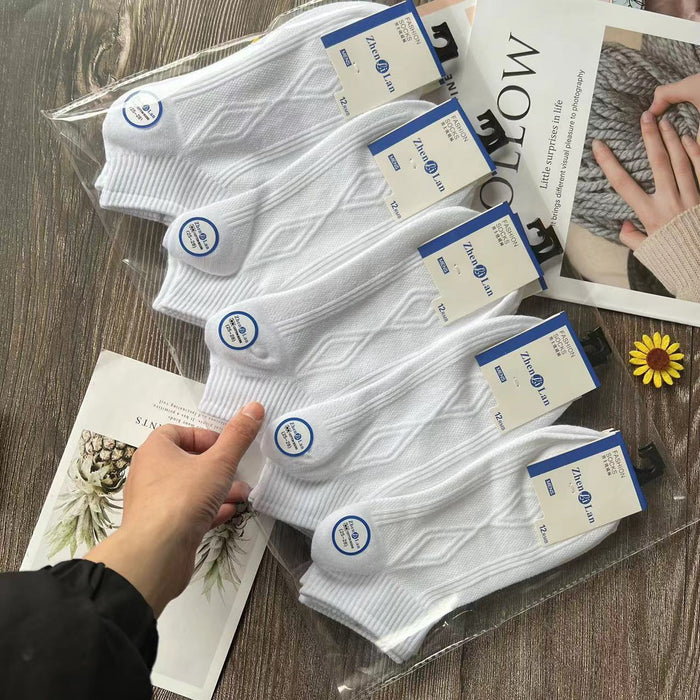 Wholesale Spring and Autumn Low Socks Women's Short Socks Spring and Summer Thin Breathable Cotton Socks Women's Sports Short Socks