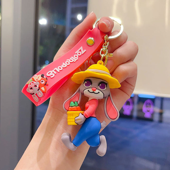 Wholesale Cute Cartoon Keychain Couple Pendant