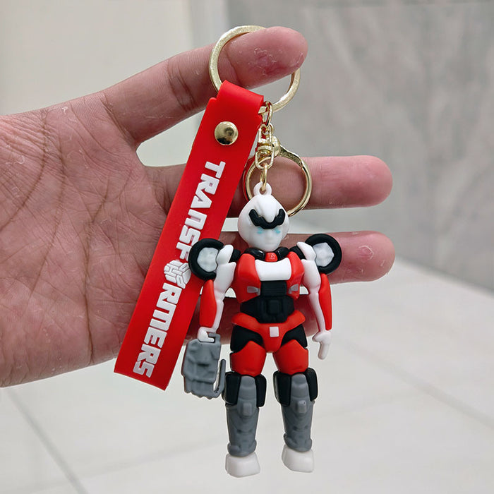 Wholesale Silicone Cartoon Keychain for Boys Bag Charm Car Key Accessory Birthday Gift