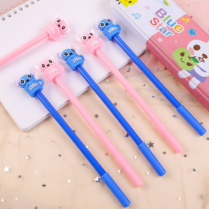 Wholesale Cartoon Creative Silicone Cup Three-dimensional Puppy Plastic Neutral Pen JDC-PN-KuBei001