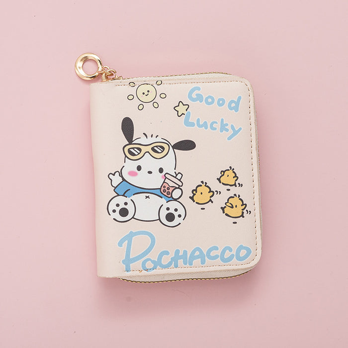 Wholesale Cartoon Anime Cute Short Zipper Wallet JDC-WT-QT024