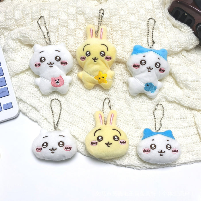 Wholesale Cute Schoolbag Pendant  Eight Girls Heart Hanging Decoration Student Keychain