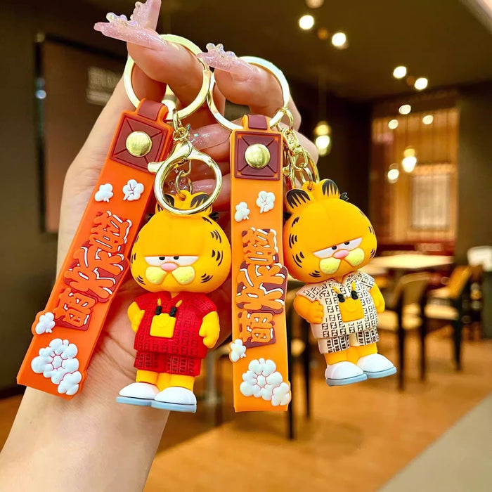 Wholesale Cartoon Keychain Cute Doll Couple Car Hanging Bag Pendant Small Gift