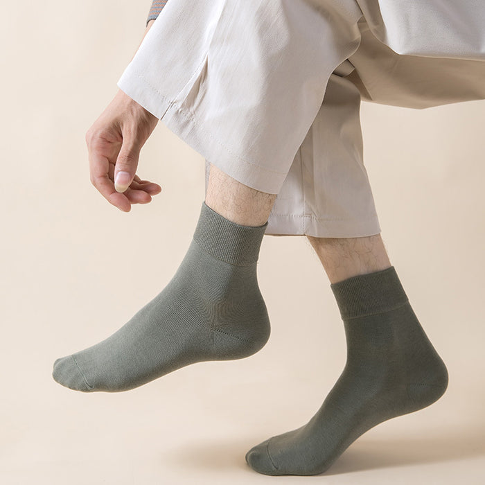 Wholesale Socks made of combed cotton, mid tube socks, comfortable and casual cotton socks