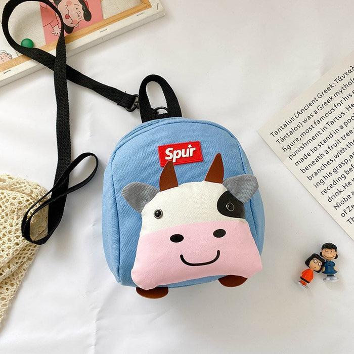 Wholesale Canvas Fashionable Cute Elementary School Backpack JDC-BP-ZhuoQin001