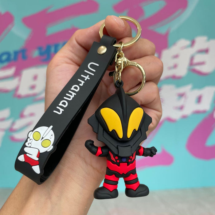 Wholesale Keychain, soft rubber figurine, couple's backpack pendant, hanging decoration, car keychain, small gift wholesale