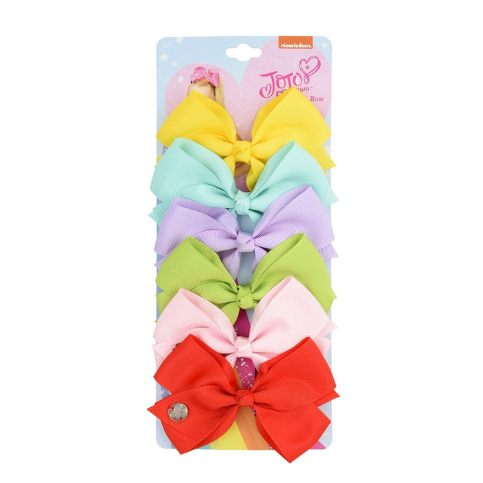 Wholesale Halloween Polyester Fabric Bow Hair Clip Set JDC-HC-Xiane018