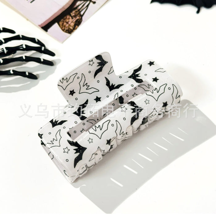 Wholesale  Grabber Skull Bat Ghost Square Hairpin Funny Shark Clip European and American Hair Accessories