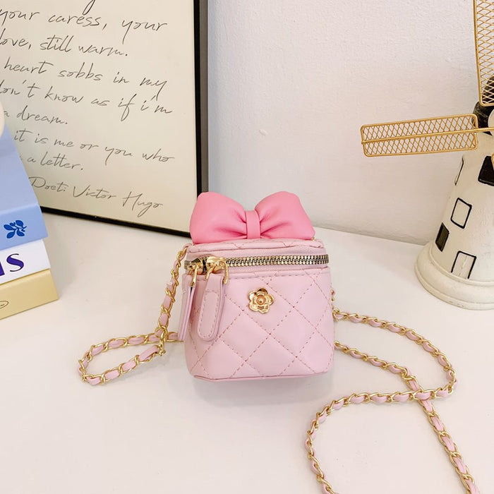 Wholesale Golden Camellia Mini Crossbody Bag for Parent-Child