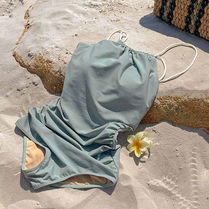 Wholesale Advanced style one-piece sexy seaside swimsuit, slimming effect, soaking in hot springs