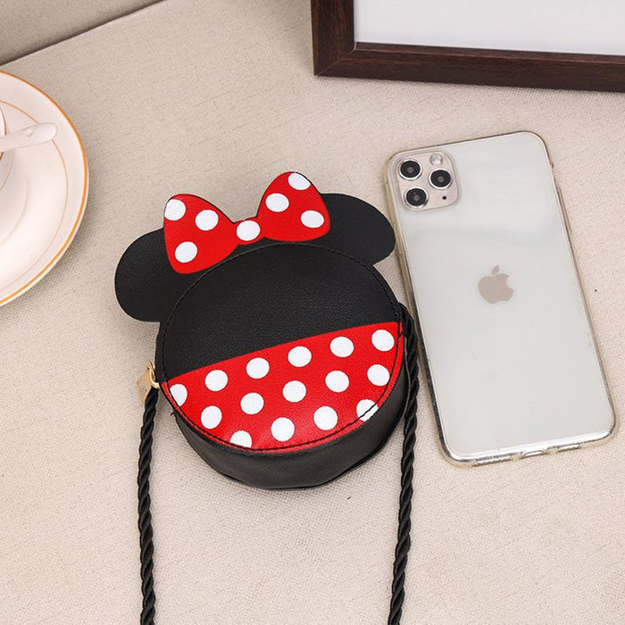 Wholesale New children's zero wallet cartoon diagonal cross small bag