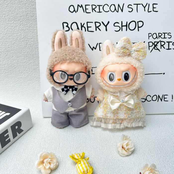 Wholesale Doll Cute Rags Suit  Accessories  Style Skirt suit