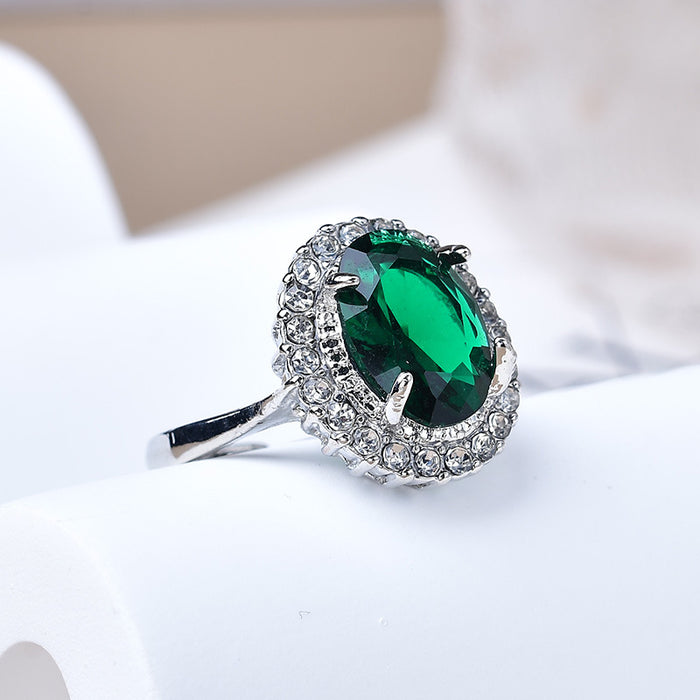 Wholesale New Open End Ring with High Grade Imitation of Ruby Ring