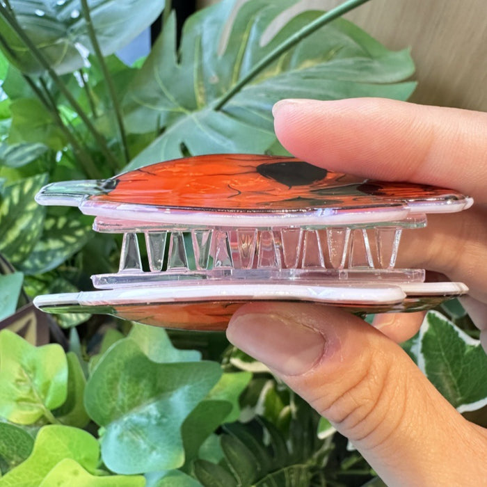 Wholesale Creative pumpkin color skull shark clip dark style ghost head clip personality  party headdress