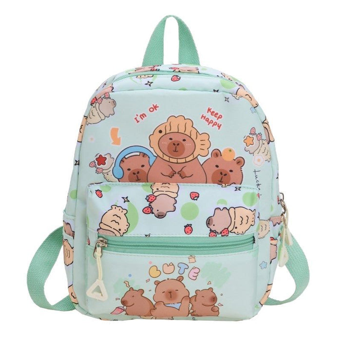 Wholesale Children' s Bag Printed Children' s Backpack Large Capacity Backpack for Men and Women Kindergarten Schoolbag