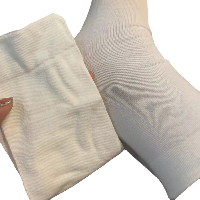 Wholesale Four season socks, mid tube socks, mid tube socks, vertical striped double needle socks, stacked socks