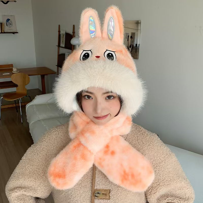 Wholesale Winter warm hat with one-piece cold protection