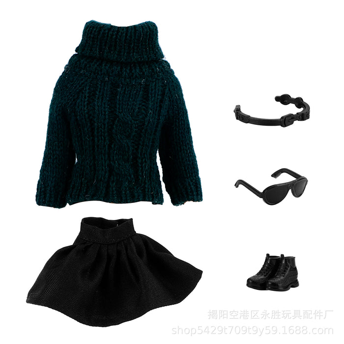 Wholesale Dress  sweater turtleneck wool sweater sweater doll clothes
