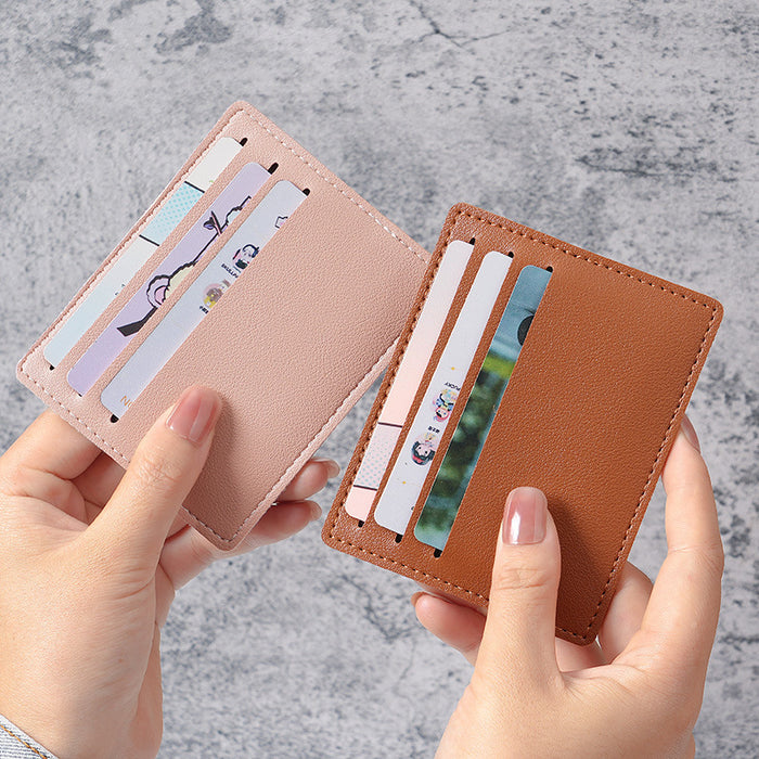Wholesale Urban Simplicity Card Holder Wallet - Fashion Accessory Gift for Everyday Use MOQ≥3