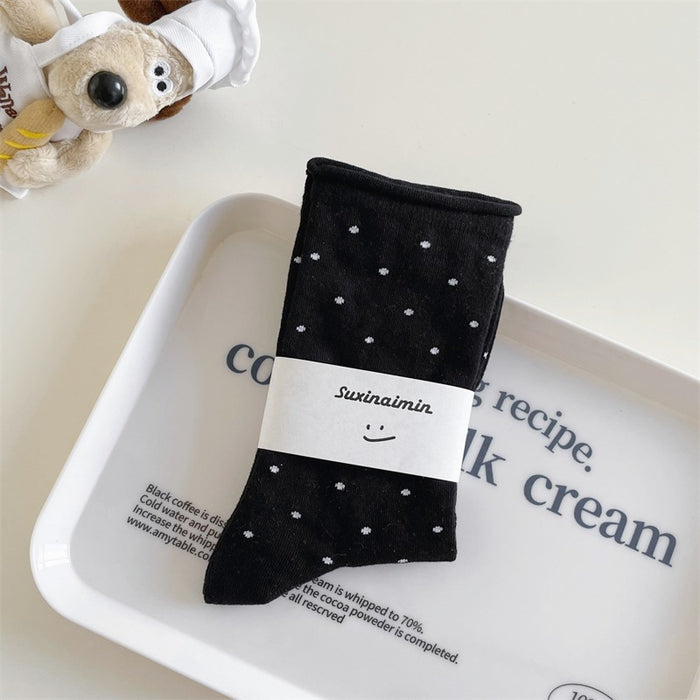 Wholesale Retro Curled Edge Dot Middle Tube Stockpile Stockpile