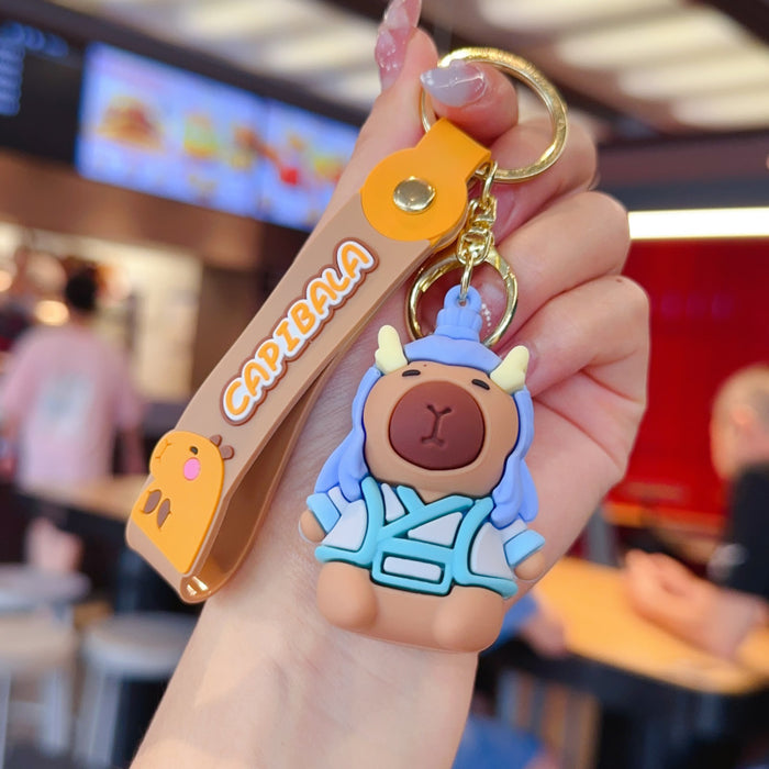 Wholesale Cute and creative 3D character keychain